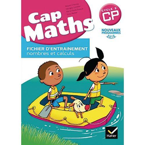 Illustration de : Cap maths CP Fichier entrainement + cahier géometrie + dico