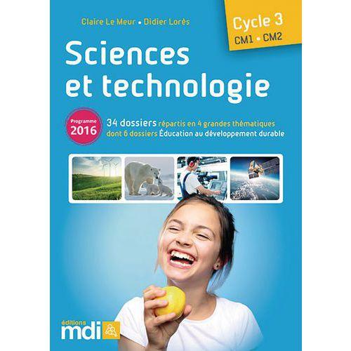 Illustration de : Sciences et technologie CM1/CM2 fichier + CD-ROM 2016