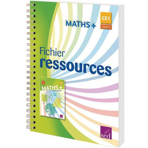 Illustration de : Maths + CE1 Fichier ressources + CD-Rom