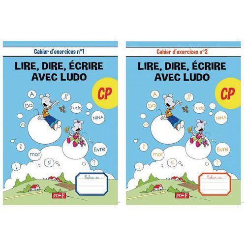 Illustration de : Méthode de lecture ludo CP cahiers d'exercices 1 et 2