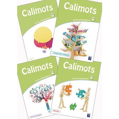 Illustration de : Lot de 4 guides pédagogiques Calimots CP