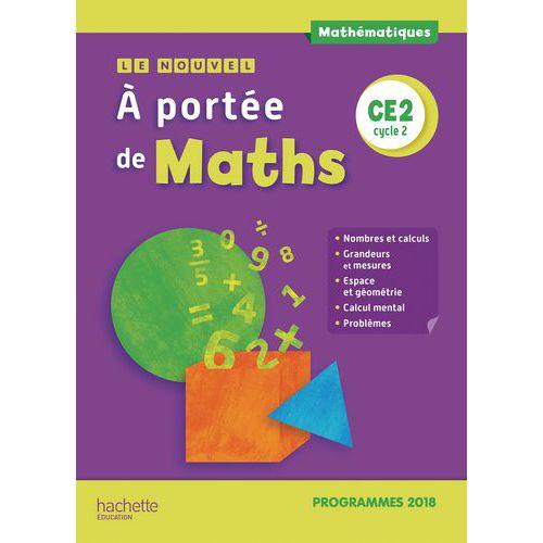 Illustration de : Le nouvel à portée de maths CE2 Manuel élève édition 2019