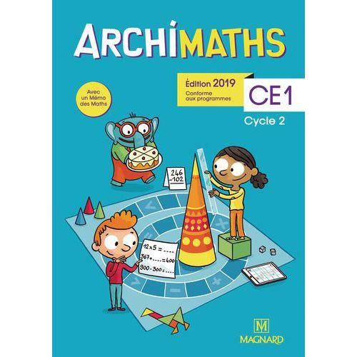 Illustration de : Archimaths CE1 Fichier élève + mémo édition 2019