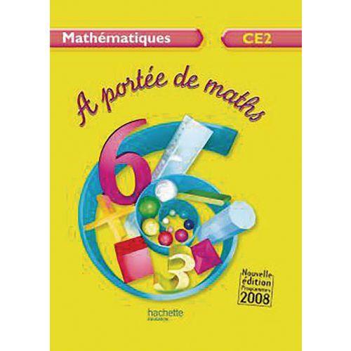 Illustration de : 1174663 A PORTEE DE MATHS CE2 LIVRE