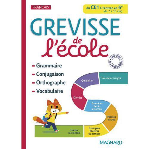 Illustration de : 9782210764354 GREVISSE DE L'ECOLE