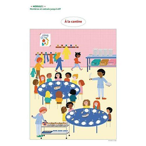 Illustration de : 3095561960709 MATHS EXPLICITES CE1 POSTE