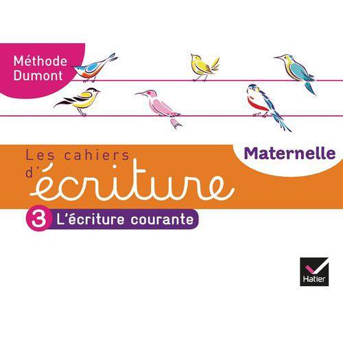 Illustration de : 9782401064102 CAHIER 3 - L'ECRITURE COUR