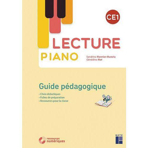 Illustration de : 9782725639796 LECTURE PIANO CE1 GUIDE PE