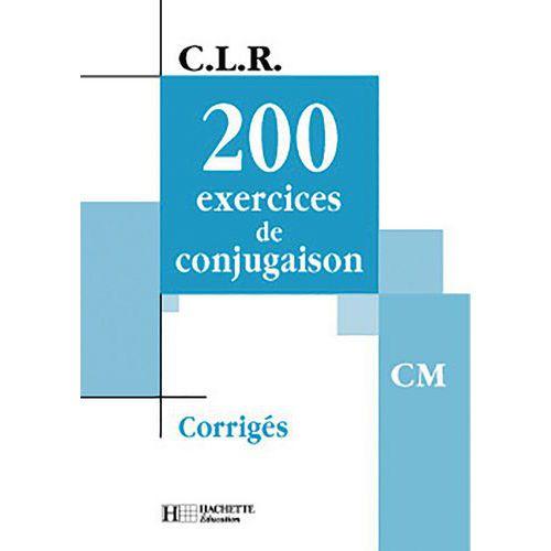 Illustration de : 9782011163189 CLR 200 EXERCICES DE CONJUGAISON CM - CORRIGES - ED.2002