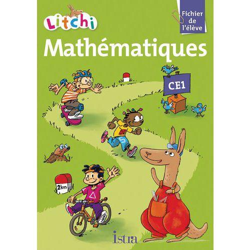 Illustration de : 9782011176363 LITCHI MATHEMATIQUES CE1 - FICHIER ELEVE - ED. 2012