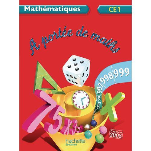 Illustration de : 9782011179876 A PORTEE DE MATHS CE1 - LIVRE DE L'ELEVE - ED. 2012