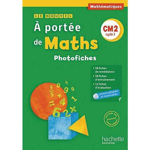 Illustration de : Le nouvel a portee de maths cm2 - photofiches + cd - ed. 2