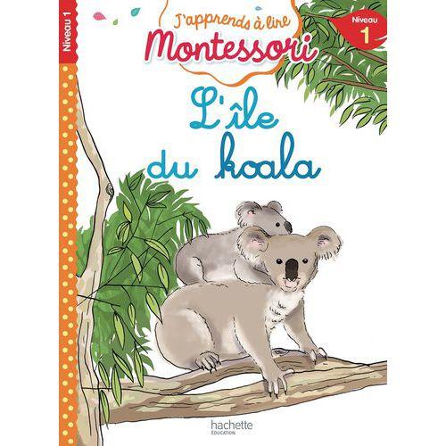 Illustration de : 9782017076209 L'ILE DU KOALA, NIVEAU 1 - J'APPRENDS A LIRE MONTESSORI