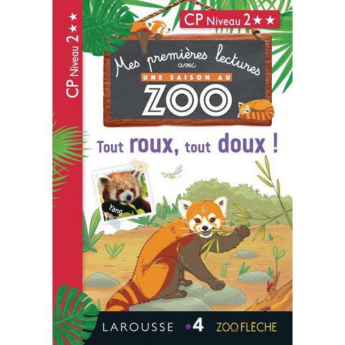 Illustration de : 1eres lectures une saison au zoo - tout roux, tout doux !