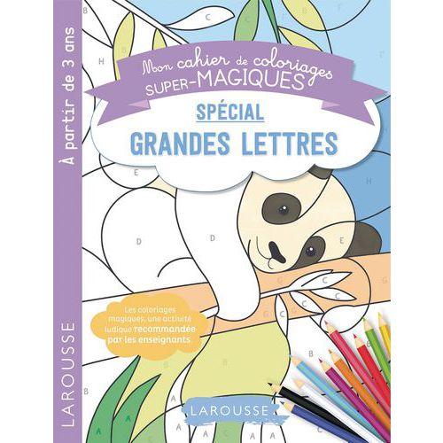 Illustration de : 9782035987914 COLORIAGES MAGIQUES MES PREMIERES GRANDES LETTRES