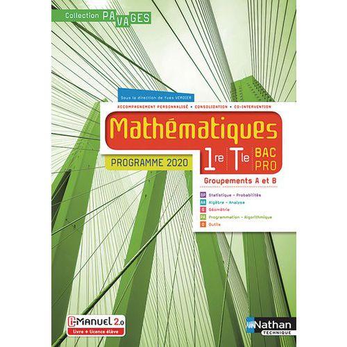 Illustration de : Mathematiques 1re/term bac pro - groupements a et b