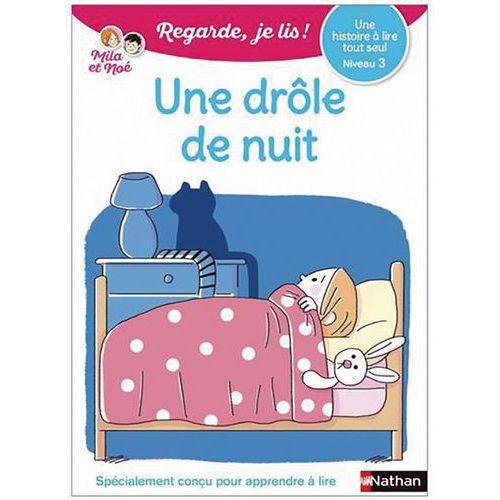 Illustration de : 9782091933283 UNE DROLE DE NUIT - NIVEAU 1 - REGARDE JE LIS !