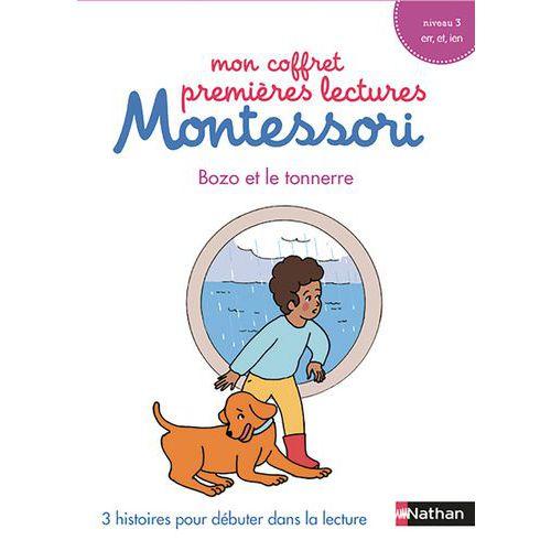 Illustration de : Mon coffret 1eres lectures montessori niv 3