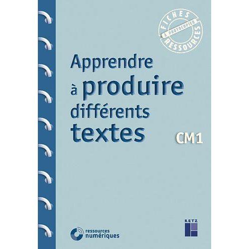 Illustration de : Apprendre à produire differents textes cm1