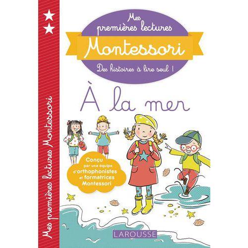 Illustration de : 9782035947192 LAROUSSE MES PREMIERES LEC- TURES MONTESSORI A LA MER