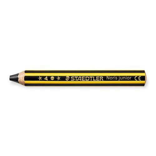 Illustration de : Crayon graphite noris junior 140 2B gros module compact - Staedtler