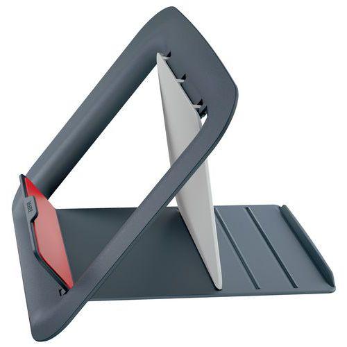 Illustration de : Support ordinateur portable réglable Ergo Cosy - Leitz