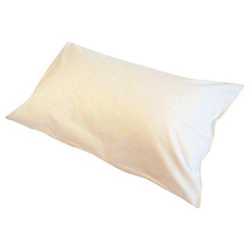 Lot 10 taies oreiller coton bio 40 x 60 cm Blanc thumbnail image 1