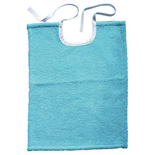 Illustration de : 10 bavoirs lacette éponge uni 400g m²