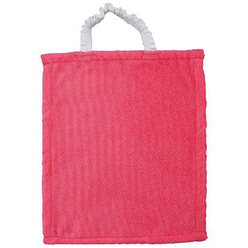 Illustration de : 10 bavoirs serviette collerette microfibre uni