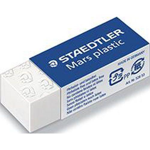 Illustration de : Gomme blanche 41 x 19 x 12 mm mars plastic - Staedtler