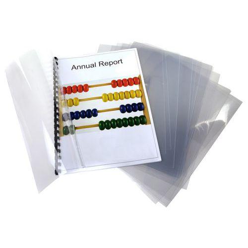 Illustration de : Film transparent incolore pour la reliure