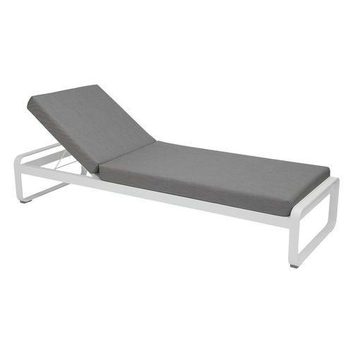 Bain de soleil Bellevie blanc coton - gris flanelle thumbnail image 1