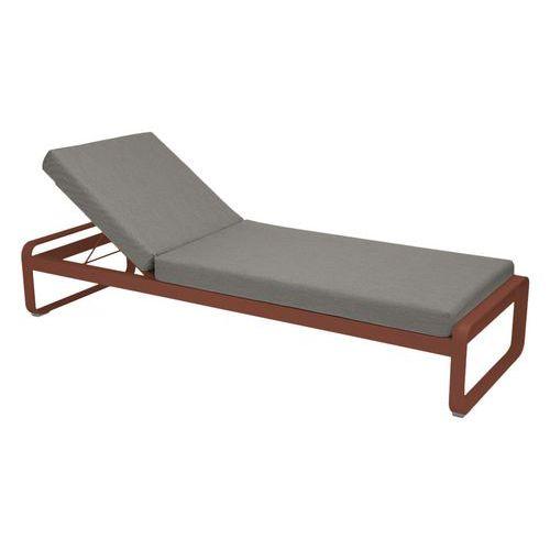 Bain de soleil Bellevie ocre rouge - taupe grisé thumbnail image 1