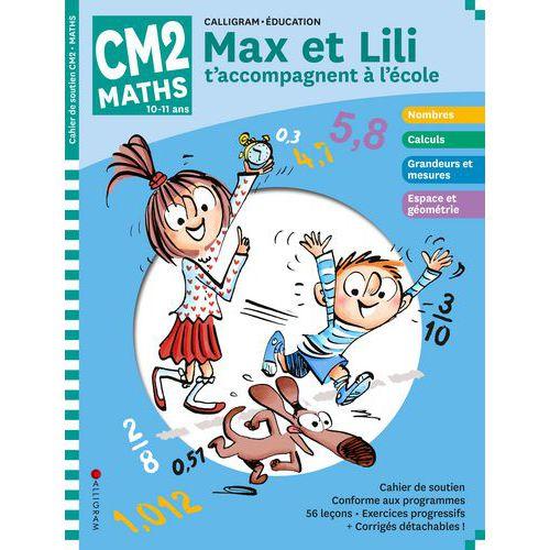 Illustration de : 9782889620265 Max et Lili t'accompagnent en maths CM2