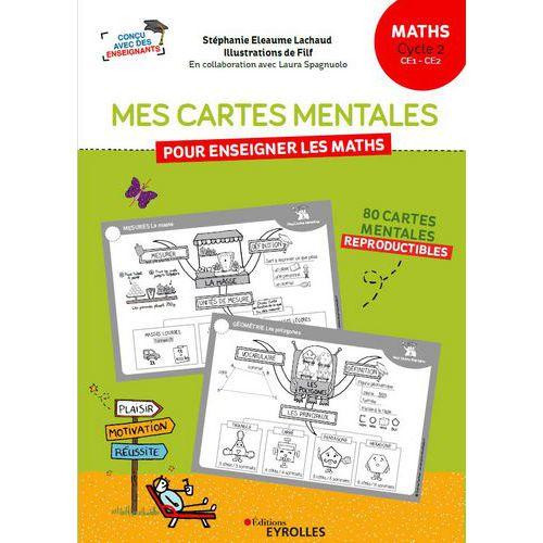 Illustration de : 9782416006500 Mes cartes mentales pour enseigner les maths cycle 2