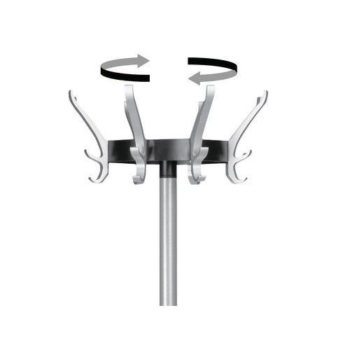 Illustration de : Portemanteau Cyprès gris métal - Unilux