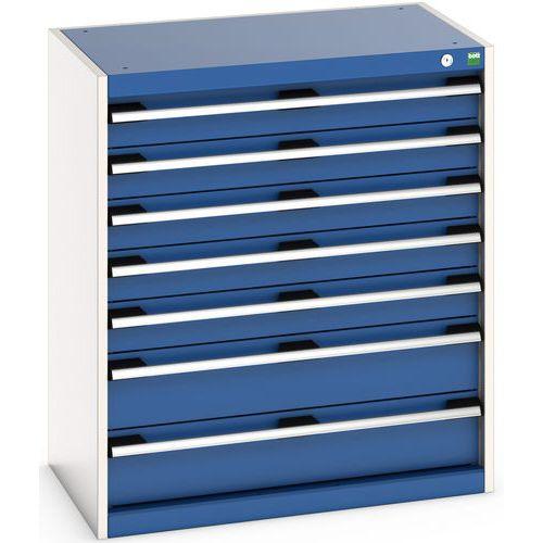 Illustration de : Armoire d'atelier à tiroirs Bott SL-85 - Hauteur 90 cm