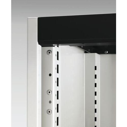 Illustration de : Armoire d'atelier à tiroirs Bott SL-86 - Hauteur 160 cm