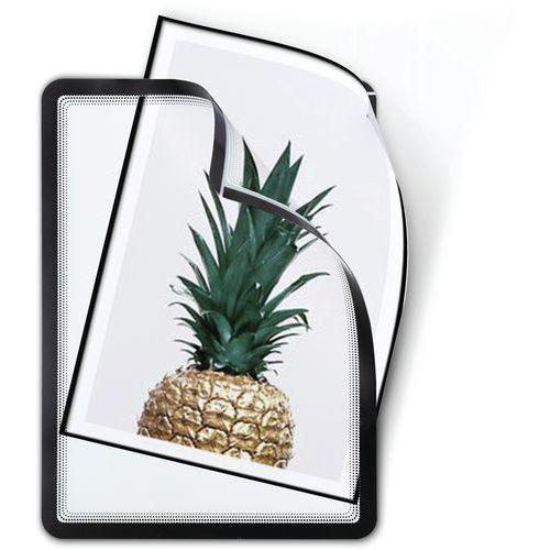 Illustration de : Pochette-cadre d'affichage Magneto - Dos magnétique -Tarifold