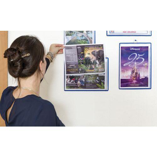 Illustration de : Porte-brochures A4 - Tarifold