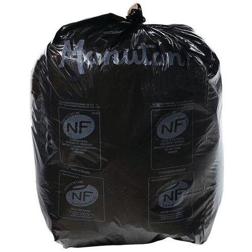 Illustration de : Sac-poubelle noir - Déchet lourd - 110 L et 200 L - Manutan Expert