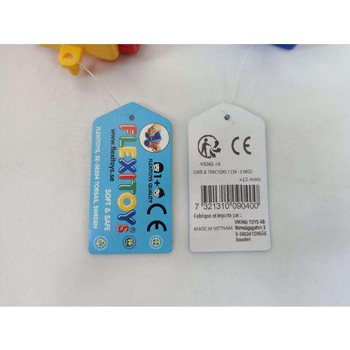 Illustration de : Lot 300 voitures indestructibles - Viking Toys