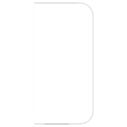 Mur d'écriture liberté Elément final Ht 195x95 cm blanc - 1 semelle magnétique thumbnail image 1