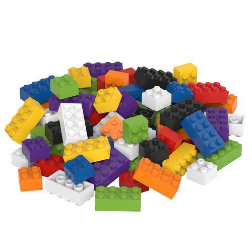 Illustration de : Lot de 500 petits blocs - Biobuddi