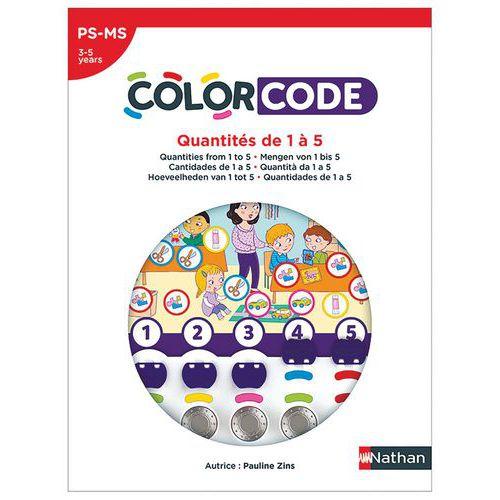 Colorcode - quantités de 1 à 5 -Nathan thumbnail image 1