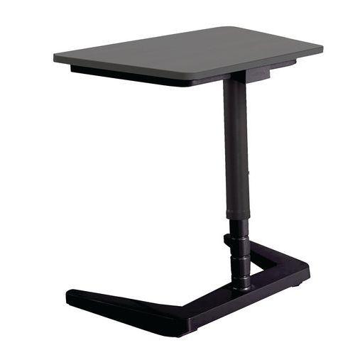 Table Opti+ réglable, plateau rectangulaire gris thumbnail image 1