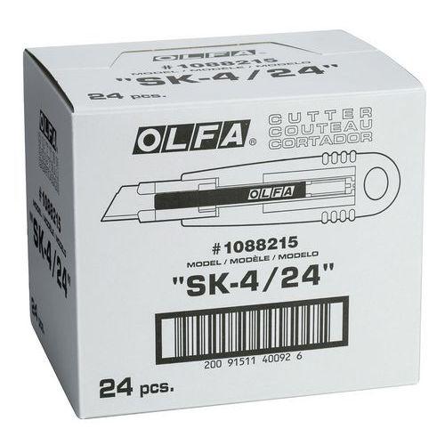 Lot de 24 Cutter sécurité OLFA SK4 - Lame largeur 17,5 mm thumbnail image 1