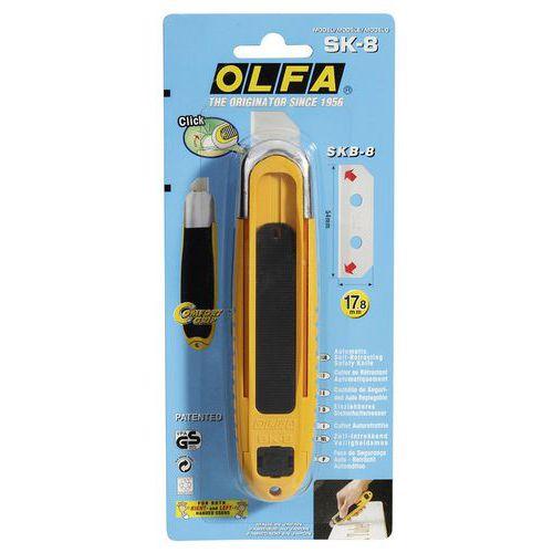 Illustration de : Cutter de sécurité SK-8 - Lame largeur 18 mm - Olfa