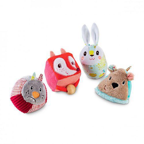 Illustration de : Set de 4 formes forêt - Lilliputiens