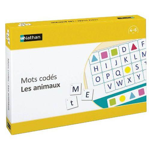 Illustration de : Mots codés - les animaux - Nathan